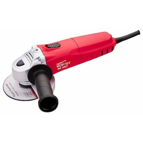 Одноручная углошлифмашина WORTEX LX AG 1207-4 в кор 650 Вт 125х222 мм 12 000 обмин 0329086 215900₽