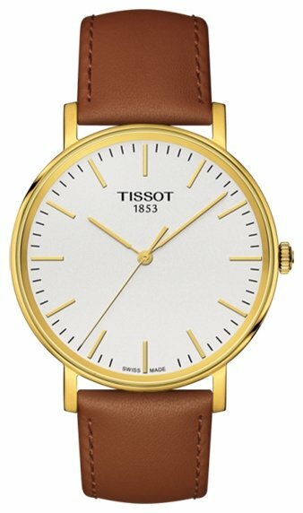 Наручные часы TISSOT T-Classic, золотой, белый