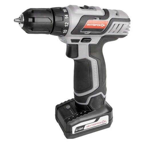 Дрель аккумуляторная ИНТЕРСКОЛ ДА-18 ЭР 5360201 762000₽