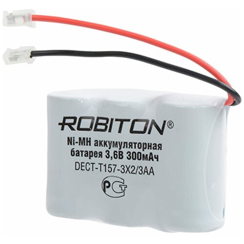 Аккумуляторные батарейки Robiton DECT-T157-3X2/3AA PH1 аккумуляторная батарея robiton r20 d ni mh 7000mah 2 в п э 7000mhd 2