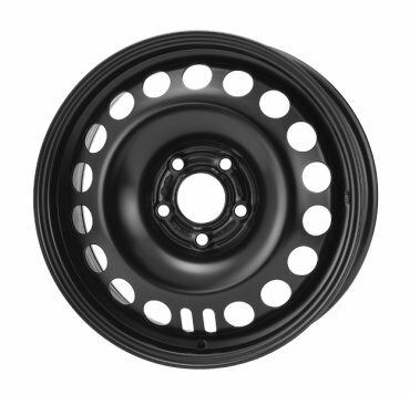 Alcar stahlrad (kfz) 8758 16 / 6.5j pcd 5x114.30 et 48.00 цо 67.10 стальной / черный