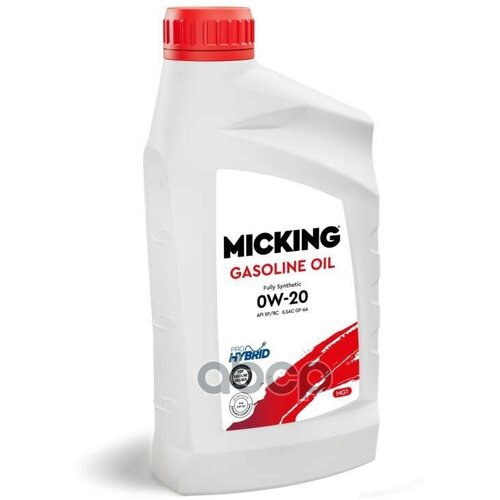MICKING Micking Gasoline Oil Mg1 0W-20 Sp/Rc Synth. 1Л.