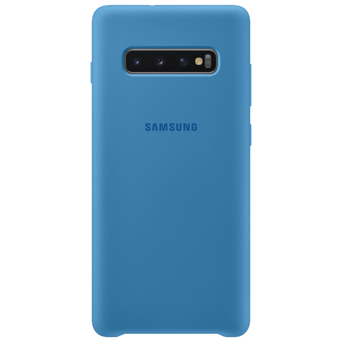 фото Чехол Samsung EF-PG975 для Samsung Galaxy S10+ голубой