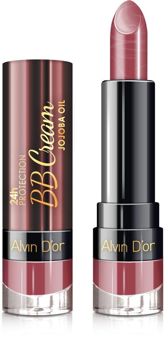 Alvin D'or, Губная помада 24h BB Cream (тон 17 Поздние цветы)