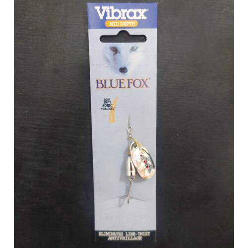 Блесна вращающаяся Blue Fox Vibrax Mid Depth 6 грамм блесна bluefox vibrax mid depth 10гр bff4 ft