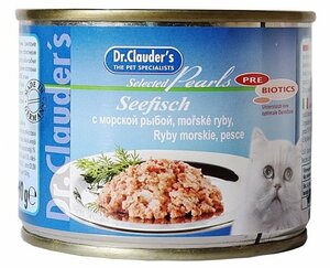 Влажный корм для кошек Dr. Clauder's беззерновой, с морской рыбой 200 г