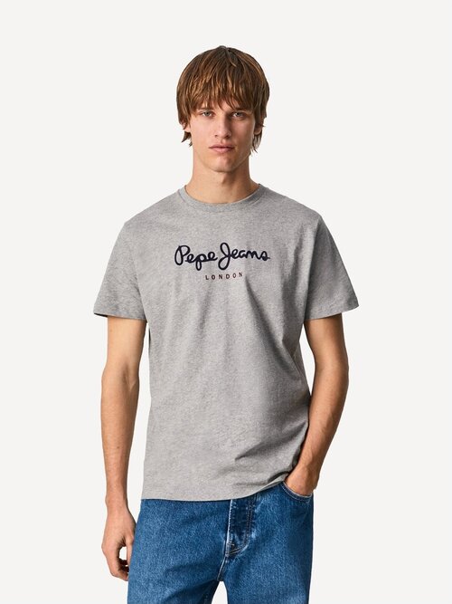 Футболка Pepe Jeans, размер S, серый