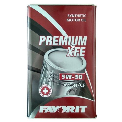 FAVORIT PREMIUM XFE 5W30 (Metal) 4 л. Синтетическое моторное масло 5W-30