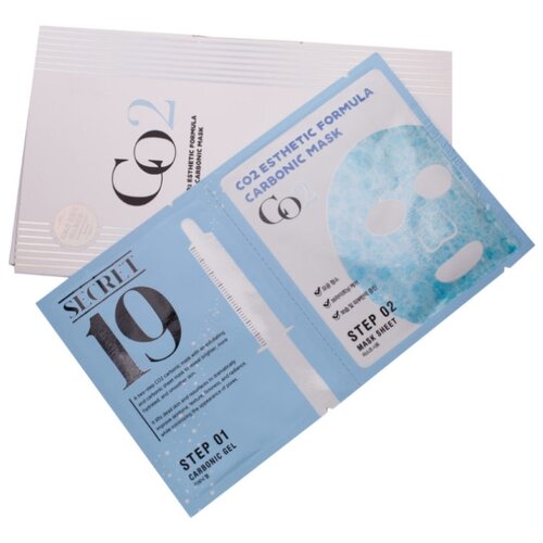 фото Esthetic House Маска-активатор Карбокситерапия CO2 Esthetic Formula Carbonic mask Sheet