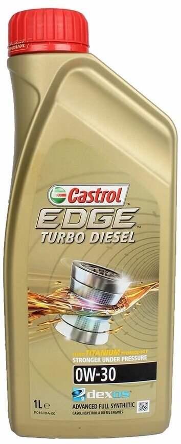 157E4F Моторное масло Castrol EDGE Turbo Diesel 0W-30 Синтетическое 1 литр