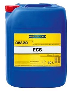 RAVENOL 4014835772625 Масло моторное RAVENOL 4014835772625 /1111102-020/ ECS EcoSynth SAE 0W-20 (20L EcoBox) Jaguar Land