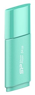 Флешка USB SILICON POWER Ultima U06 16Гб, USB2.0, голубой [sp016gbuf2u06v1b] - фото №5
