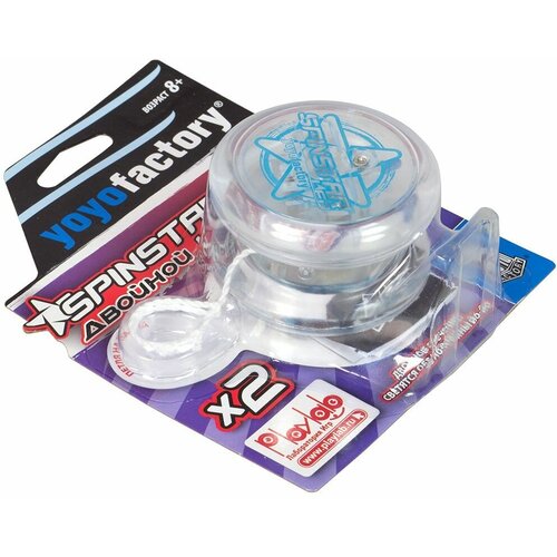 Йо-йо YoYoFactory SpinStar LED Двойной йо йо yoyofactory spinstar прозрачный зеленый