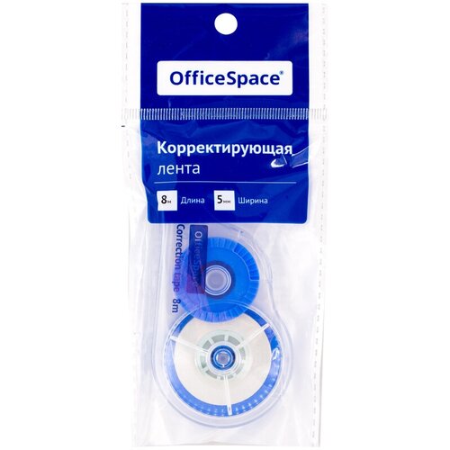 Корректирующая лента OfficeSpace, 5мм x 8м, европодвес (Cq_15468), 12шт.