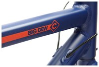 Шоссейный гибрид KONA Big Dew (2018) matt navy blue/red decals 48 см (требует финальной сборки)