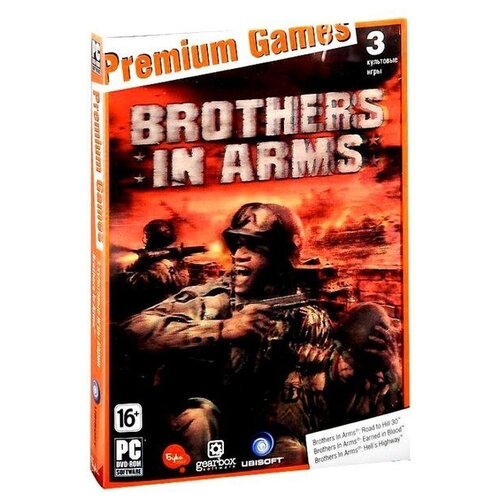 Игра для PC: Brothers in Arms 3 игры. Серия Premium Games (DVD-box) elektronik sigara original limitless arms race v2 box mod lmc