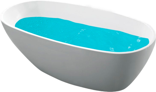 Акриловая ванна Esbano Sophia (white) 170x85