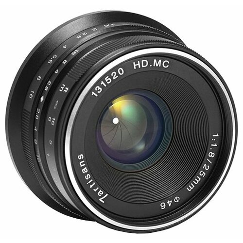 Объектив 7artisans 25mm F18 Sony E черный 488000₽