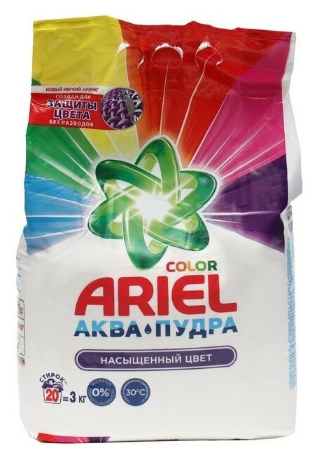 Стиральный порошок Ariel Color&Style, автомат, 3 кг