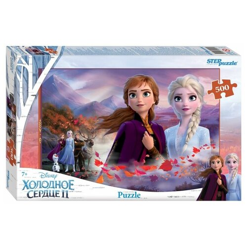 Пазл Холодное сердце - 2, Disney, 500 деталей / Step Puzzle prime 3d puzzle disney – холодное сердце 3 500 элементов