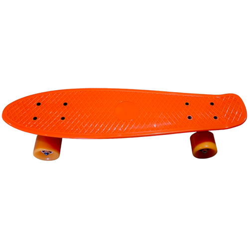Скейтборд пенниборд Bona Farbo SCD-211В оранжевый