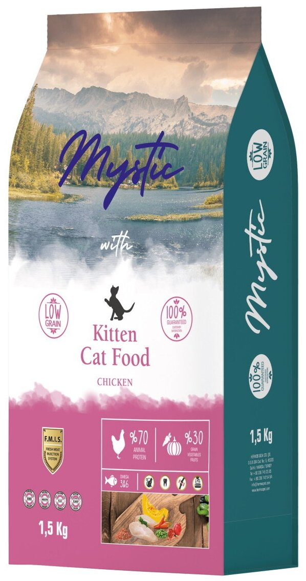 Mystic Корм для котят Kitten Cat Food Курица