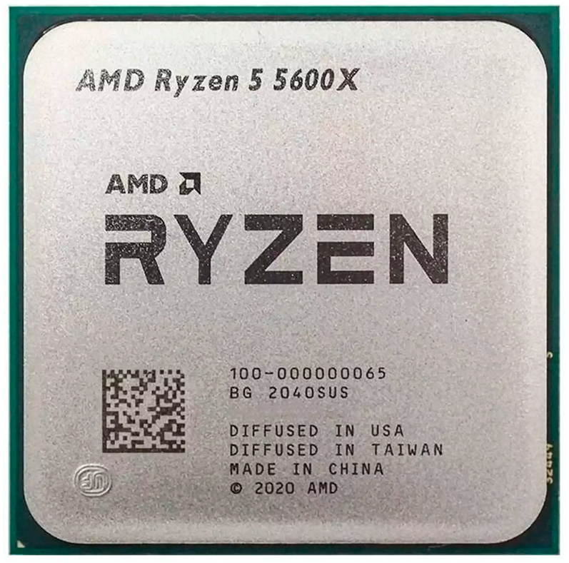 AMD Процессор AMD Ryzen 5 5600X AM4, 6 x 3700 МГц, OEM