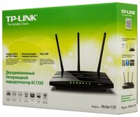 Wi-Fi роутер TP-LINK Archer C59 черный