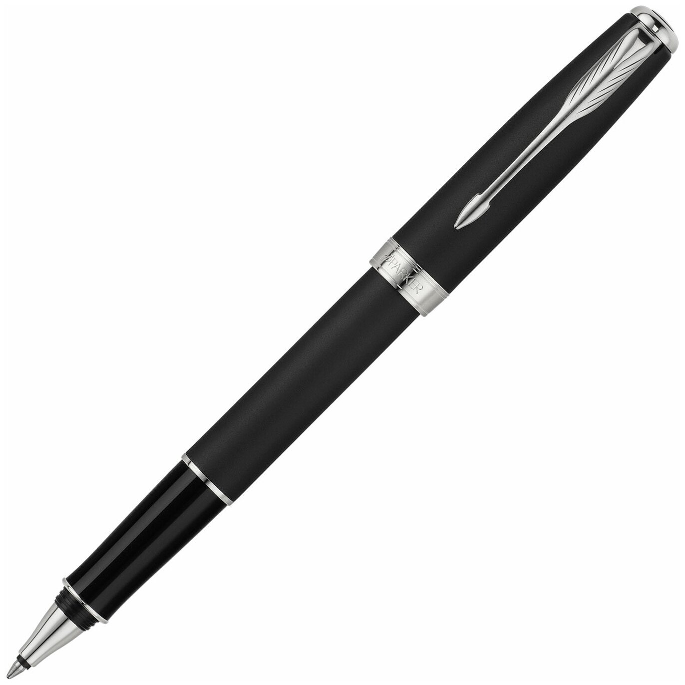 Ручка-роллер PARKER (Паркер) Sonnet Matt Black CT (R0818100)