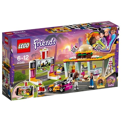 Конструктор LEGO Friends 41349 Передвижной ресторан, 345 дет. конструктор для девочек круизный лайнер 618 деталей friend френдс friends подружки 10172 41015 подарок девочке