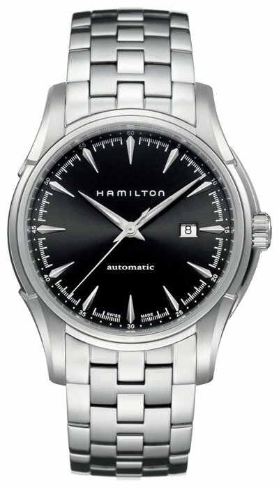 Наручные часы Hamilton Jazzmaster H32715131, черный, серебряный