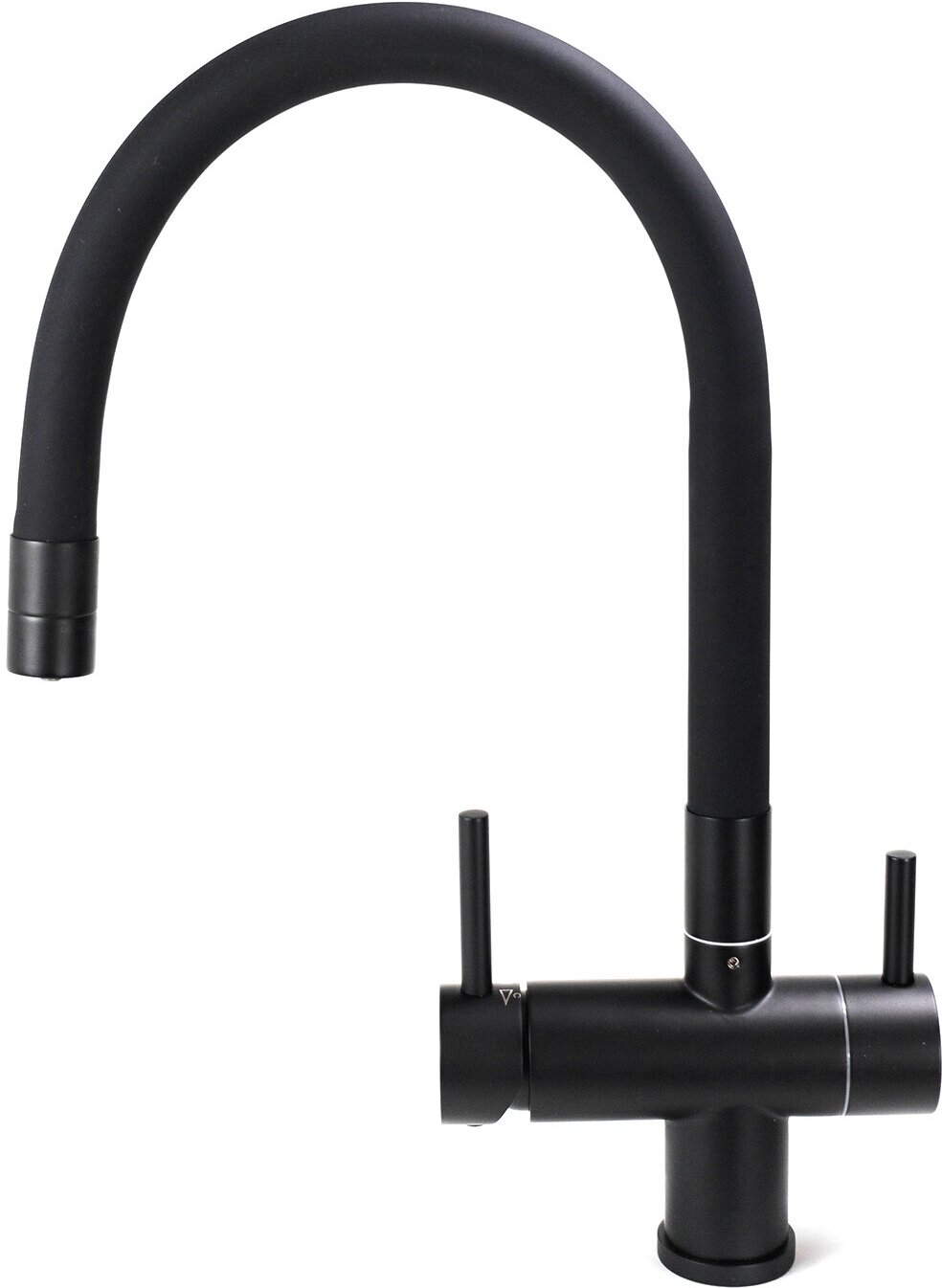 Смесители для кухни Emar ЕС-3015 Black, смеситель, черный