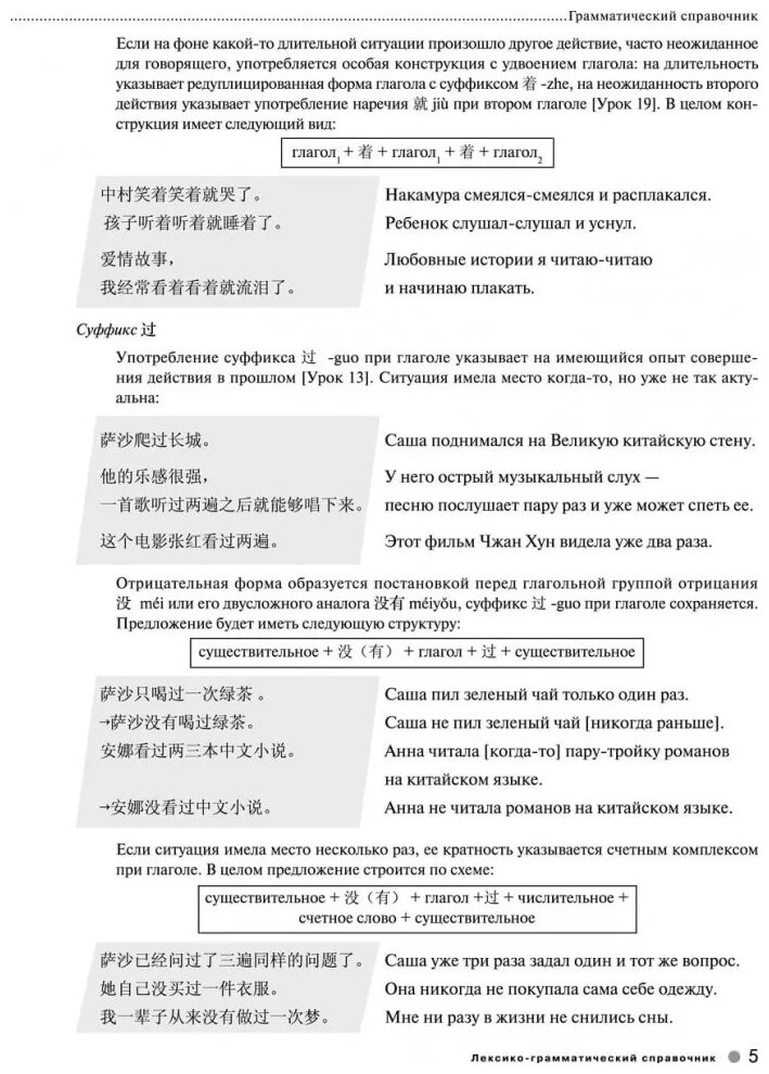 Курс китайского языка "Boya Chinese" Ступень 2. Лексико-грамматический справочник - фото №3