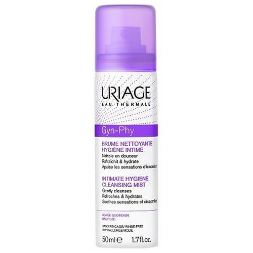 Uriage жин-фи дымка-спрей очищающая 50 мл uriage gyn phy refreshing gel intimate hygiene