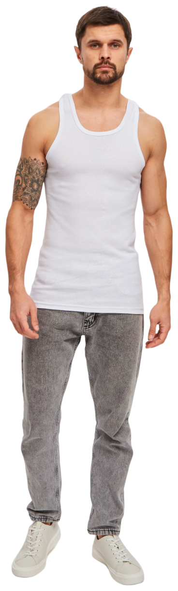 Белые мужские футболки с боковым разрезом — купить по низкой цене на ...