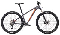 Горный (MTB) велосипед KONA Honzo AL (2018) matt charcoal w/black/orange decals S (164-173) (требует