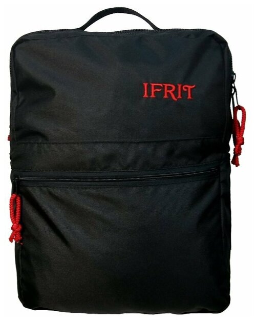 Сумка спортивная IFRIT Р-125 сумка норд черн, 30х40, черный