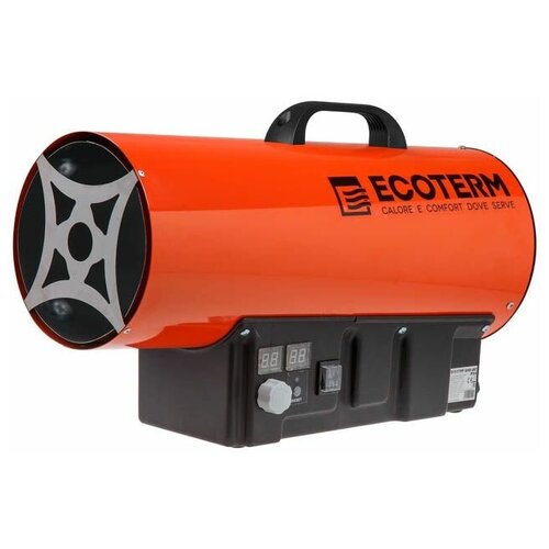Нагреватель воздуха газ. Ecoterm GHD-30T прям, 30 кВт, термостат, переносной (30кВт, 650 м3/ч) (ET1527-6) (ECOTERM)