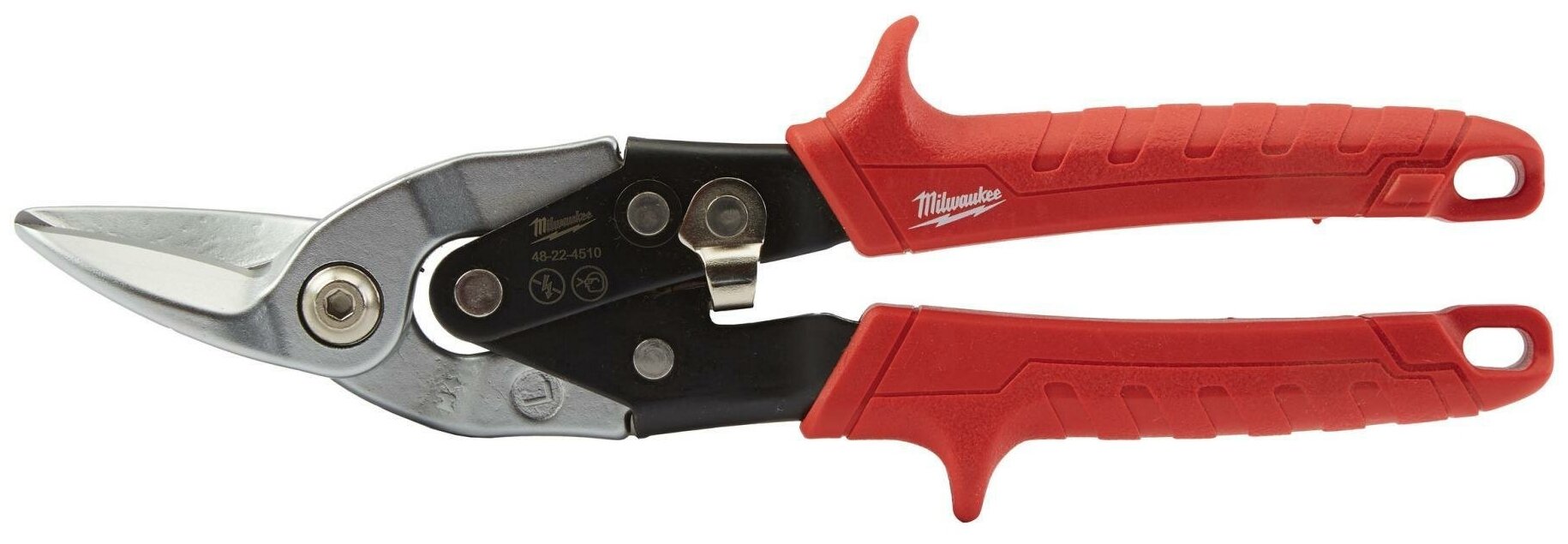 Ножницы по металлу Milwaukee Heavy Duty, левый рез, 48224510