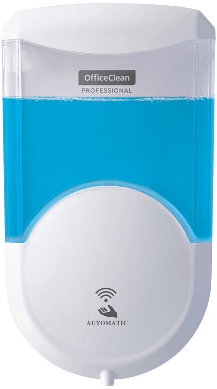 Диспенсер для жидкого мыла OfficeClean Professional, наливной 600мл, белый (295497)