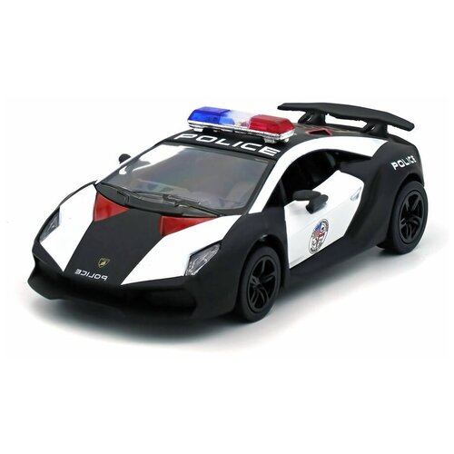 Машинка игрушечная Lamborghini Полиция 13 см машинка кинсмарт lamborghini sesto elemento 1 38 синий
