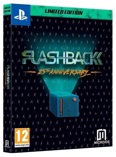 Flashback 25th Anniversary Collectors Edition [PS4, английская версия]