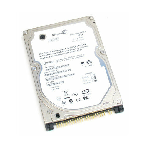 фото Для домашних пк seagate жесткий диск seagate st980815a 80gb 5400 ide 2,5" hdd