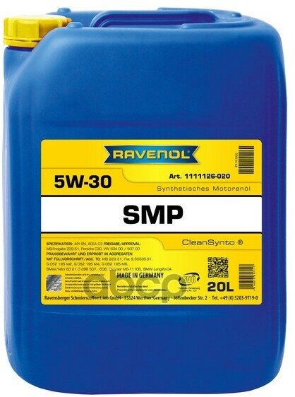 Ravenol Моторное Масло Ravenol Smp Sae 5W-30 (20Л)