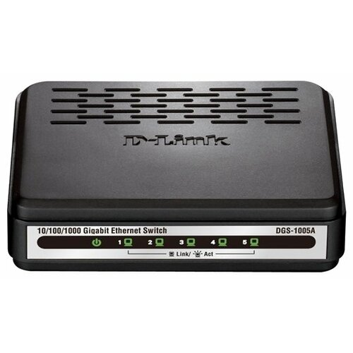 Коммутатор D-Link DGS-1005AF1A 5G неуправляемый 107000₽