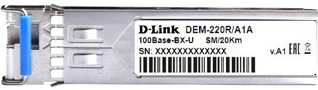 Медиаконвертер сетевой D-link DEM-220R (SFP-трансивер) - фото №3