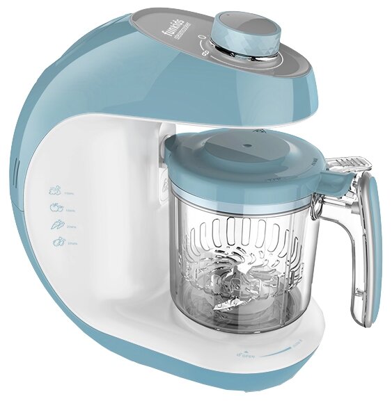 Блендер-пароварка FUNKIDS SteamCooker BFP-1800M G.Blue-White