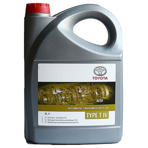 Масло трансмиссионное Toyota ATF T-IV (Япония), (4л), масло АКПП синтетика АТФ Тойота 08886-81015, РТЛ