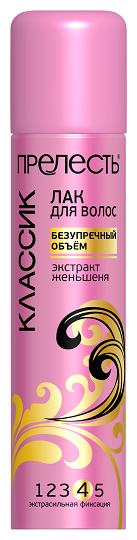 Лак для волос Прелесть Классик Экстрасильная фиксация 200мл Арнест - фото №1