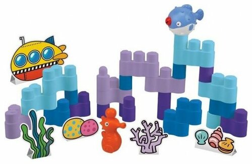 Конструктор Ks Kids Popbo Blocks KA10749 Создай свой подводный мир, 27 дет.